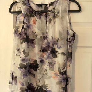 White House black market blouse and matching cami